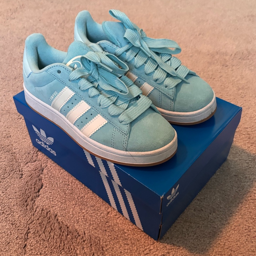 Adidas Light Blue Sneakers